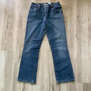Levi's 550 relaxed boot cut blue denim jeans